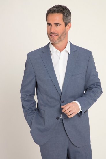 JP1880 Paris Flexnamic Sacou Albastru denim - Costume - Costume Bărbați mărimi mari