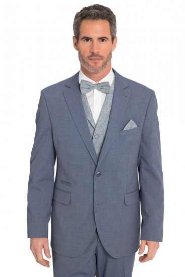 JP1880 Paris Flexnamic Sacou Albastru denim - Costume - Costume Bărbați mărimi mari
