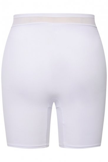 Ulla Popken 816440 Pantaloni scurți modelatori cu talie înaltă Alb - Lenjerie modelatoare - 