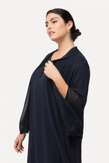 Ulla Popken 817211 Jachetă Bleumarin - Geci - Jachete de damă marimi mari