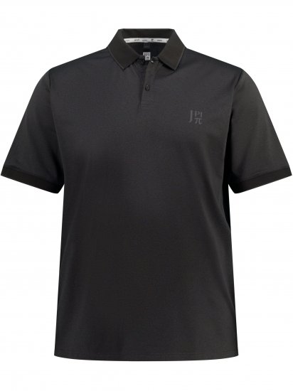 JP1880 Jay-Pi Stretch Golf Polo Shirt Black - Haine sport & haine de exterior - Haine Sport & Exterior Bărbați Mărimi Mari