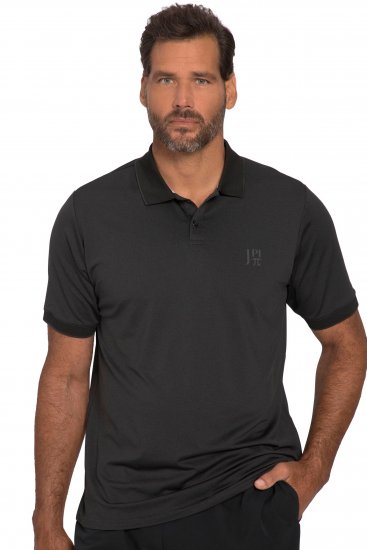 JP1880 Jay-Pi Stretch Golf Polo Shirt Black - Haine sport & haine de exterior - Haine Sport & Exterior Bărbați Mărimi Mari