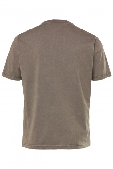 JP1880 Comfortable Fit Vintage Look T-Shirt Ash Gray - Tricouri - Tricouri Bărbați Mărimi Mari