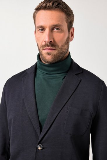 JP1880 820825 Sacou tip hanorac Neagră - Costume - Costume Bărbați mărimi mari