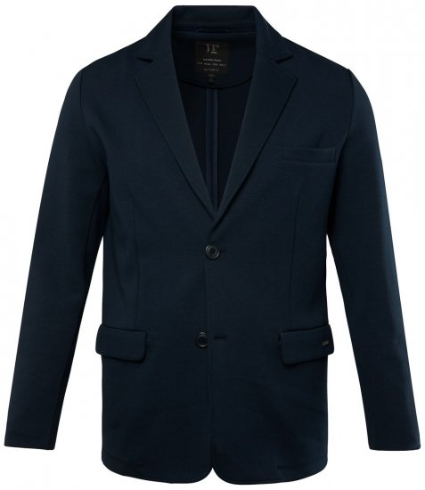 JP1880 New York Flexnamic Sacou din jerseu cu buzunare cu clapă Bleumarin - Costume - Costume Bărbați mărimi mari