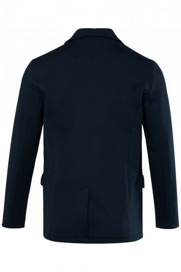 JP1880 New York Flexnamic Sacou din jerseu cu buzunare cu clapă Bleumarin - Costume - Costume Bărbați mărimi mari