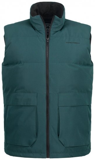 STHUGE 821232 Vestă matlasată cu fermoar Verde măsliniu - Geci - Geci Bărbați Mărimi Mari