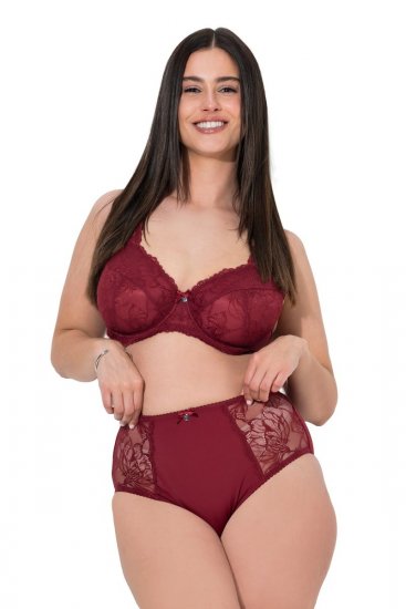 Ulla Popken 822864 Chiloți cu dantelă Lila - Chiloți - 