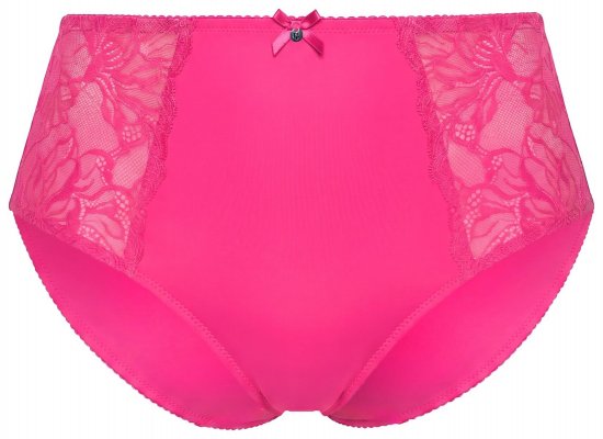 Ulla Popken 822864 Chiloți cu dantelă Roz - Chiloți - 
