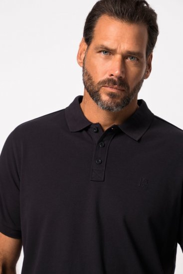 JP1880 Jay-Pi Flexnamic Pique Golf Polo Shirt Dark Navy - Haine sport & haine de exterior - Haine Sport & Exterior Bărbați Mărimi Mari