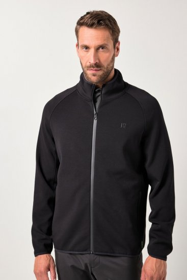 JAY-PI FLEXNAMIC® Golf Sweat Jacket with Zipper Black - Haine sport & haine de exterior - Haine Sport & Exterior Bărbați Mărimi Mari