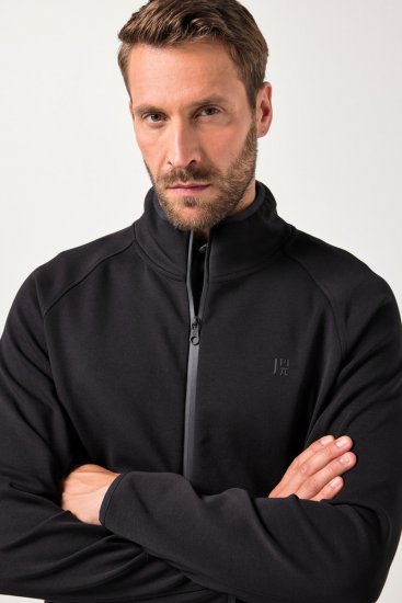JAY-PI FLEXNAMIC® Golf Sweat Jacket with Zipper Black - Haine sport & haine de exterior - Haine Sport & Exterior Bărbați Mărimi Mari