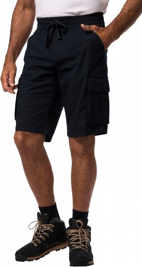 JP1880 Jay-Pi Flexnamic Bermuda Cargo Shorts Navy Blue - Haine sport & haine de exterior - Haine Sport & Exterior Bărbați Mărimi Mari