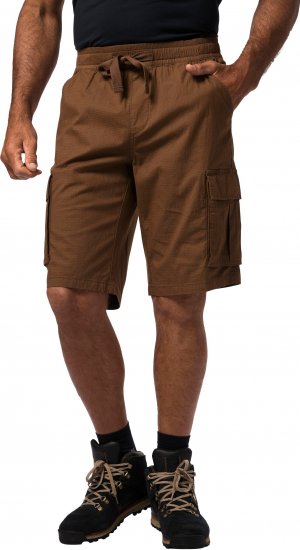 JP1880 Jay-Pi Flexnamic Bermuda Cargo Shorts Copper Brown - Haine sport & haine de exterior - Haine Sport & Exterior Bărbați Mărimi Mari