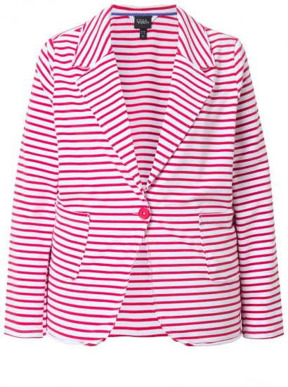Ulla Popken 824355 Sacou din jerseu Coral - Sacouri - Sacouri în Mărimi Mari pentru Femei