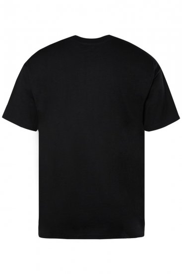 STHUGE 824720 Tricou oversize Neagră - Tricouri - Tricouri Bărbați Mărimi Mari
