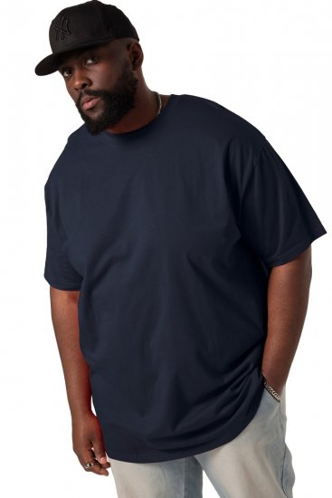 STHUGE 824720 Tricou oversize Bleumarin - Tricouri - Tricouri Bărbați Mărimi Mari