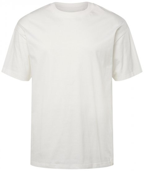 STHUGE 824720 Tricou oversize Alb spart - Tricouri - Tricouri Bărbați Mărimi Mari