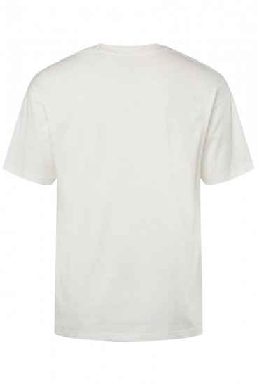 STHUGE 824720 Tricou oversize Alb spart - Tricouri - Tricouri Bărbați Mărimi Mari