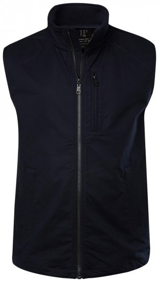 JP1880 825144 Vestă elastică Bleumarin - Geci - Geci Bărbați Mărimi Mari