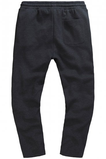JP1880 825206 Pantaloni de trening cu croi pentru burtă Gri închis melanj - Pantaloni trening - Pantaloni Trening Bărbați Mărimi Mari