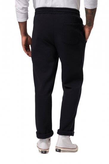 JP1880 825206 Pantaloni de trening cu croi pentru burtă Bleumarin - Pantaloni trening - Pantaloni Trening Bărbați Mărimi Mari