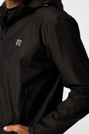 Jay-Pi 825611 Jachetă de ploaie cu cusături termosudate Negru - Geci - Geci Bărbați Mărimi Mari