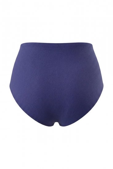 Ulla Popken 825676 Chiloți modelatori cu talie înaltă Albastru regal - Lenjerie modelatoare - 