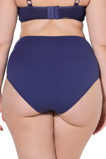 Ulla Popken 825676 Chiloți modelatori cu talie înaltă Albastru regal - Lenjerie modelatoare - 