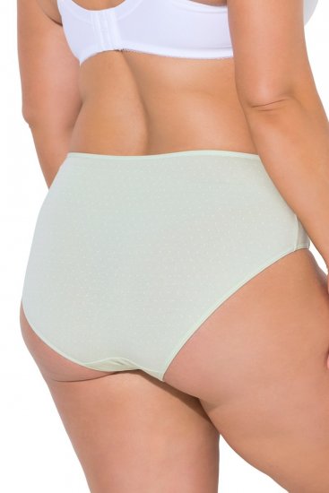 Ulla Popken 825984 Chiloți cu buline set de 5 Albastru deschis - Chiloți - 
