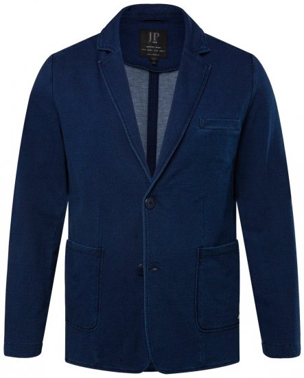 JP1880 826175 Sacou tip hanorac în stil vintage Bleumarin - Costume - Costume Bărbați mărimi mari