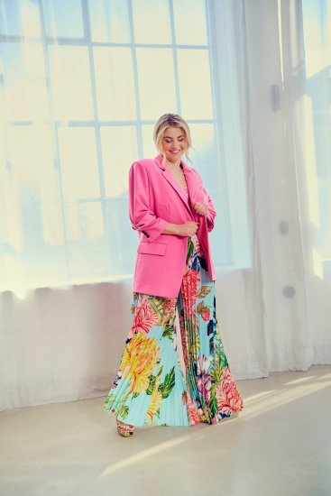 Ulla Popken 826487 Sacou oversize Roz - Sacouri - Sacouri în Mărimi Mari pentru Femei