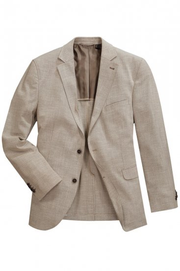 JP1880 Bamboo Flexnamic Sacou Nisip - Costume - Costume Bărbați mărimi mari