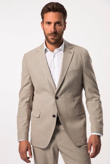 JP1880 Bamboo Flexnamic Sacou Nisip - Costume - Costume Bărbați mărimi mari