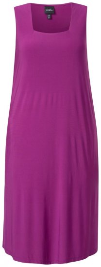 Ulla Popken 827908 Rochie din jerseu fără mâneci Lila - Rochii din jerseu - 