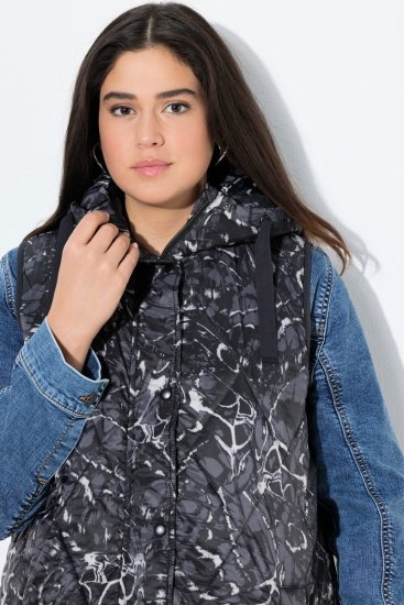 Ulla Popken 829120 Vestă rezistentă la intemperii Antracit - Veste - 