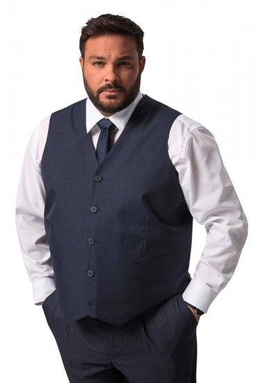 Men+ 665 Sevilla Vestă de costum Bleumarin - Costume - Costume Bărbați mărimi mari