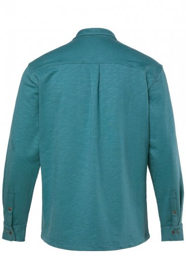 JP1880 Jersey Shirt Long Sleeve Modern Fit Blue - Cămăși - Cămăși Bărbați Mărimi Mari