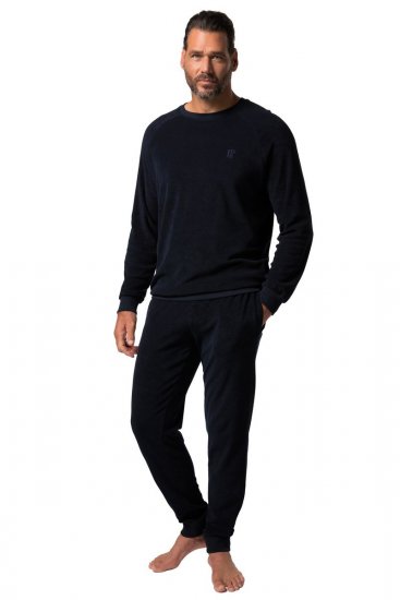 JP1880 Pyjamas Two-piece Belly Fit Dark Navy - Lenjerie intimă & costum baie - Lenjerie Intimă Bărbați Mărimi Mari