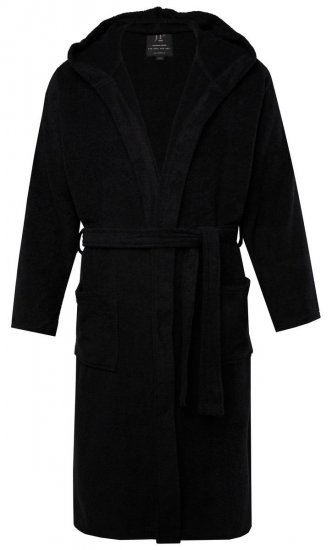 JP1880 Bathrobe Terry Black - Lenjerie intimă & costum baie - Lenjerie Intimă Bărbați Mărimi Mari