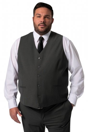 Men+ 472 Barcelona Vestă de costum Antracit - Costume - Costume Bărbați mărimi mari
