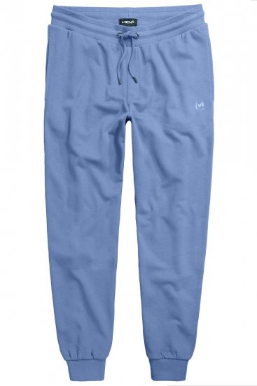 Men+ 111 Pantaloni de trening bellyfit Albastru denim - Pantaloni trening - Pantaloni Trening Bărbați Mărimi Mari
