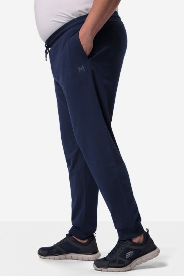 Men+ 111 Pantaloni de trening bellyfit Bleumarin - Pantaloni trening - Pantaloni Trening Bărbați Mărimi Mari