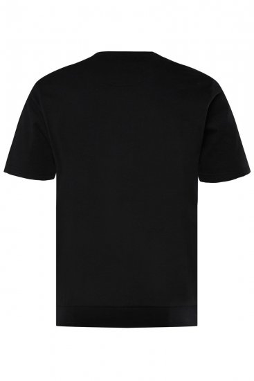 Men+ 148 Tricou bellyfit Moș Crăciun pe motocicletă Neagră - Tricouri - Tricouri Bărbați Mărimi Mari