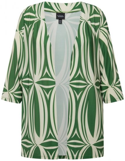 Ulla Popken 832884 Jachetă Verde - Geci - Jachete de damă marimi mari