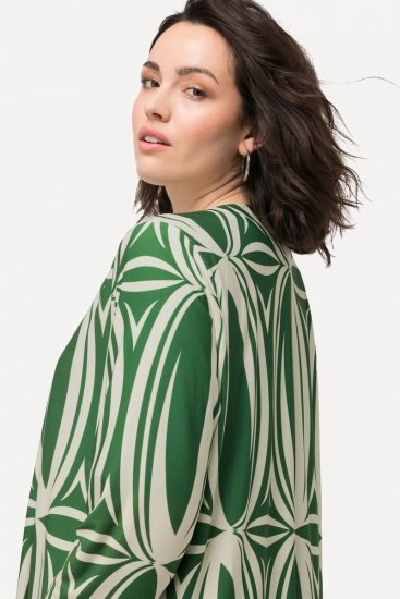 Ulla Popken 832884 Jachetă Verde - Geci - Jachete de damă marimi mari