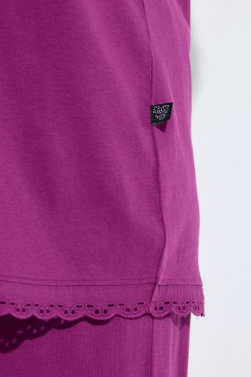Ulla Popken 833660 Pijama Violet - Pijamale/Haine de casă - 