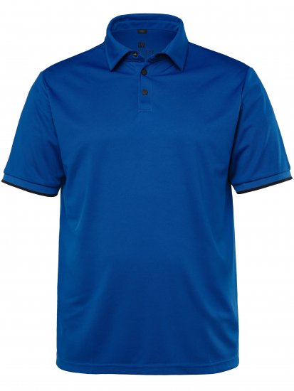 JP1880 Jay-Pi QuickDry Golf Polo Shirt Titanium Blue - Haine sport & haine de exterior - Haine Sport & Exterior Bărbați Mărimi Mari