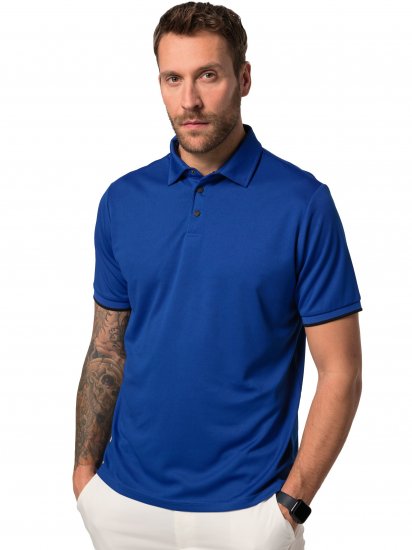 JP1880 Jay-Pi QuickDry Golf Polo Shirt Titanium Blue - Haine sport & haine de exterior - Haine Sport & Exterior Bărbați Mărimi Mari