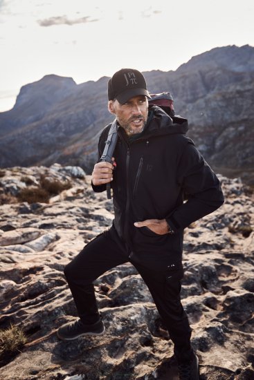 JP1880 Jay-Pi Functional Jacket Black - Haine sport & haine de exterior - Haine Sport & Exterior Bărbați Mărimi Mari